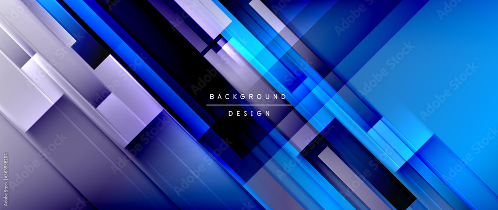 Dynamic lines on fluid color gradient. Trendy geometric abstract background for your text, logo or graphics Dynamic lines on fluid color gradient. Trendy geometric abstract background for your text, logo or graphics