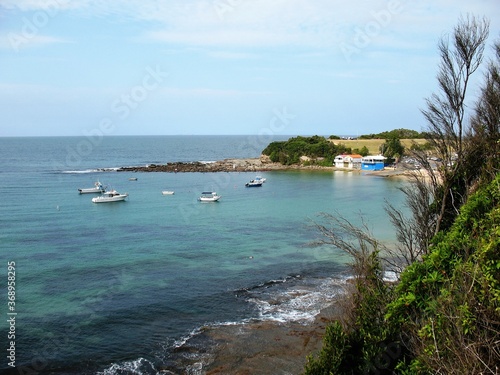 view of the ocean at terrigal new south wales