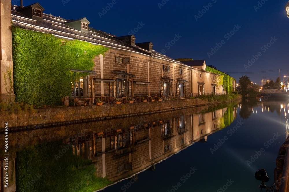 Fototapeta premium 日本，北海道，小樽，小樽運河