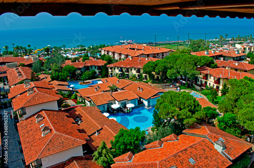 Fototapeta Naklejka Na Ścianę i Meble -  Sunny day in Belek, Turkey