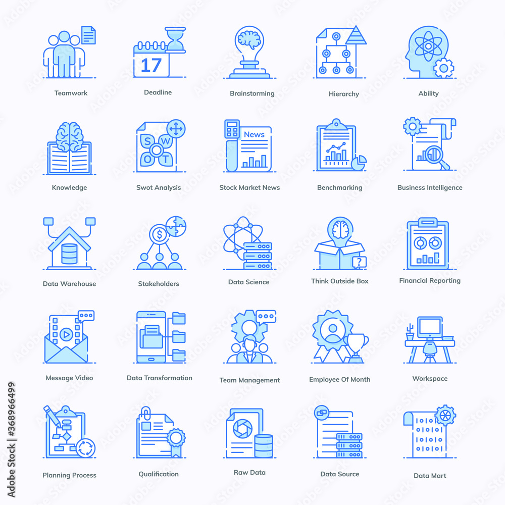 Project Management in Modern Flat Style Pack
Project Management in Modern Flat Style Pack