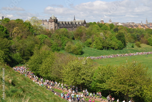 Great Run, Holyrood Park, Edinburgh, Scotland photo