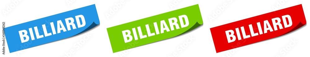 billiard paper peeler sign set. billiard sticker billiard paper peeler sign set. billiard sticker
