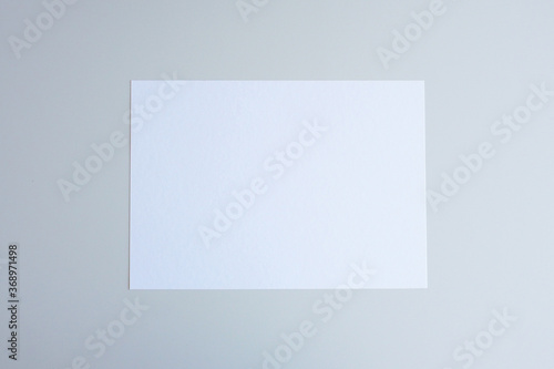 A4 Blank Paper on White Background  © Andrew