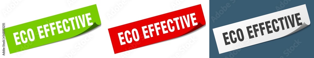 eco effective paper peeler sign set. eco effective sticker eco effective paper peeler sign set. eco effective sticker