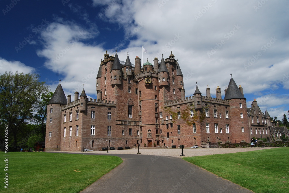 Glamis Castle, Angus, Scotland