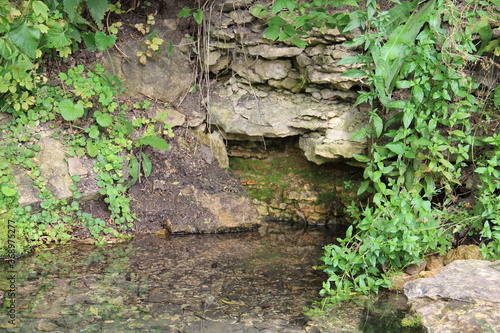 old stone wall