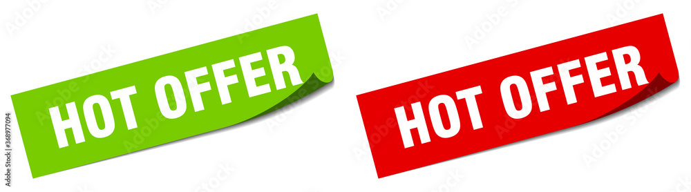 hot offer paper peeler sign set. hot offer sticker hot offer paper peeler sign set. hot offer sticker
