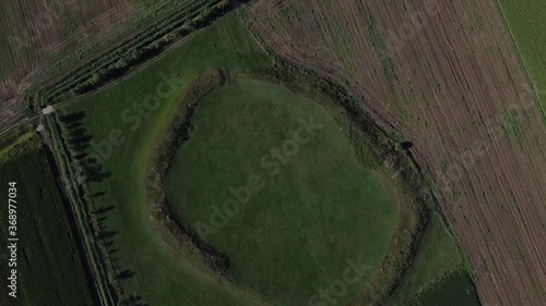 Archaeology Sight, Carnok, Aerial Shot
