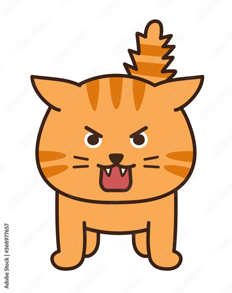 610+ Angry Orange Cat Stock Photos, Pictures & Royalty-Free Images - iStock