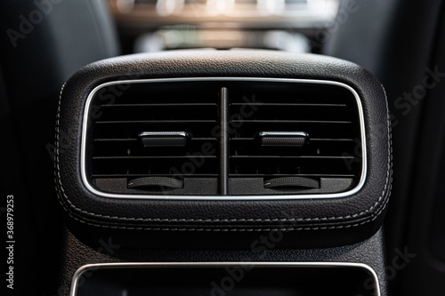 Car air vents and air conditioning. Modern car © Daniel Jędzura