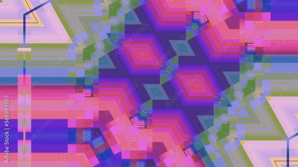 vibrating mosaic or mandala with mirror-changing rays vibrating mosaic or mandala with mirror-changing rays