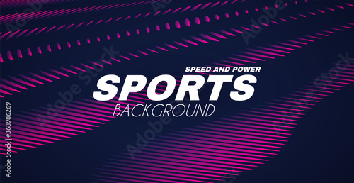 Abstract sport background with motion elements. Light dynamic effect.