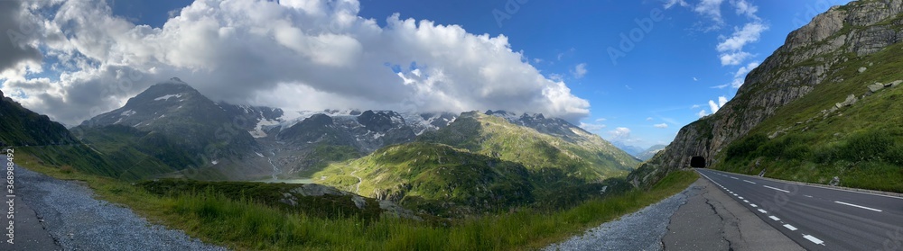 panorama of the mountains panorama of the mountains