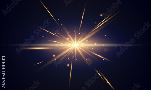 light effect Glowing. neon glow and flash background.