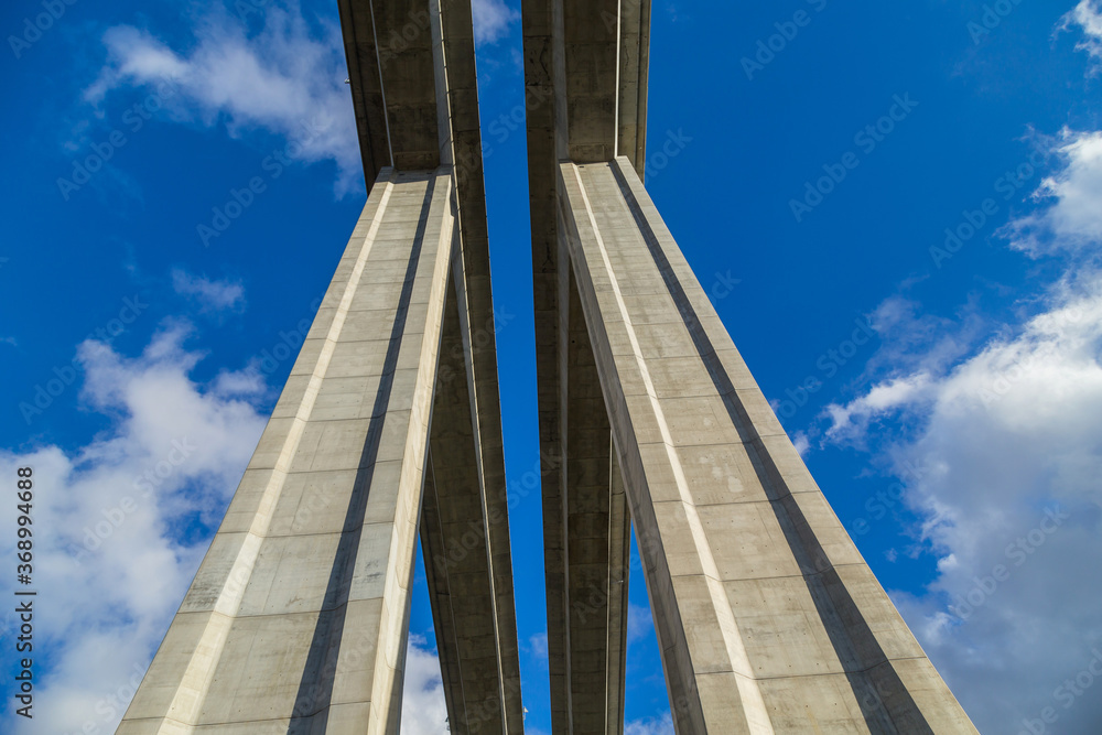 highway concrete bridge