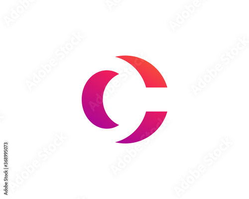 Letter C logo icon design template elements
