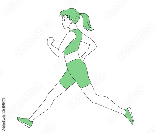 ランニング　女性