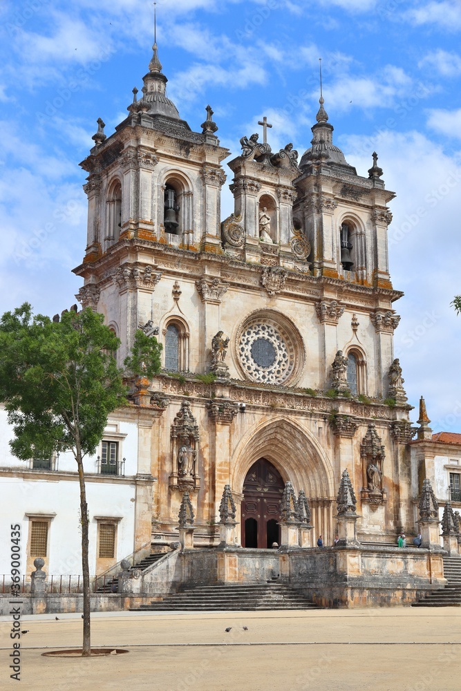 Alcobaca church in Portugal