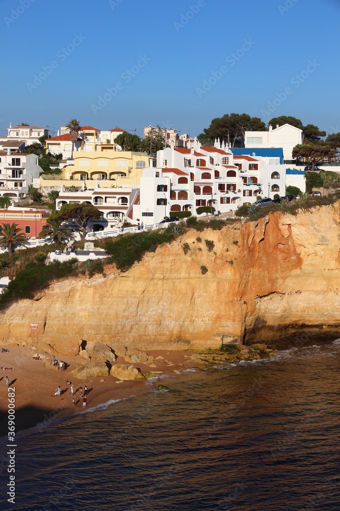 Carvoeiro cliffs, Portugal