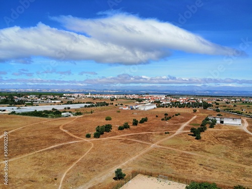 landscape with clouds, Montijo, Portugal