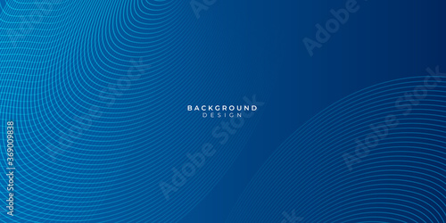 Dark blue background with abstract graphic elements for presentation background design.