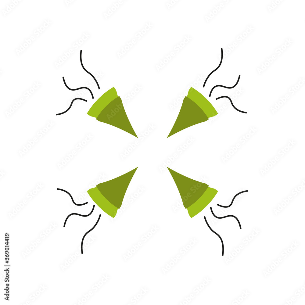 party accessories icon design party accessories icon design