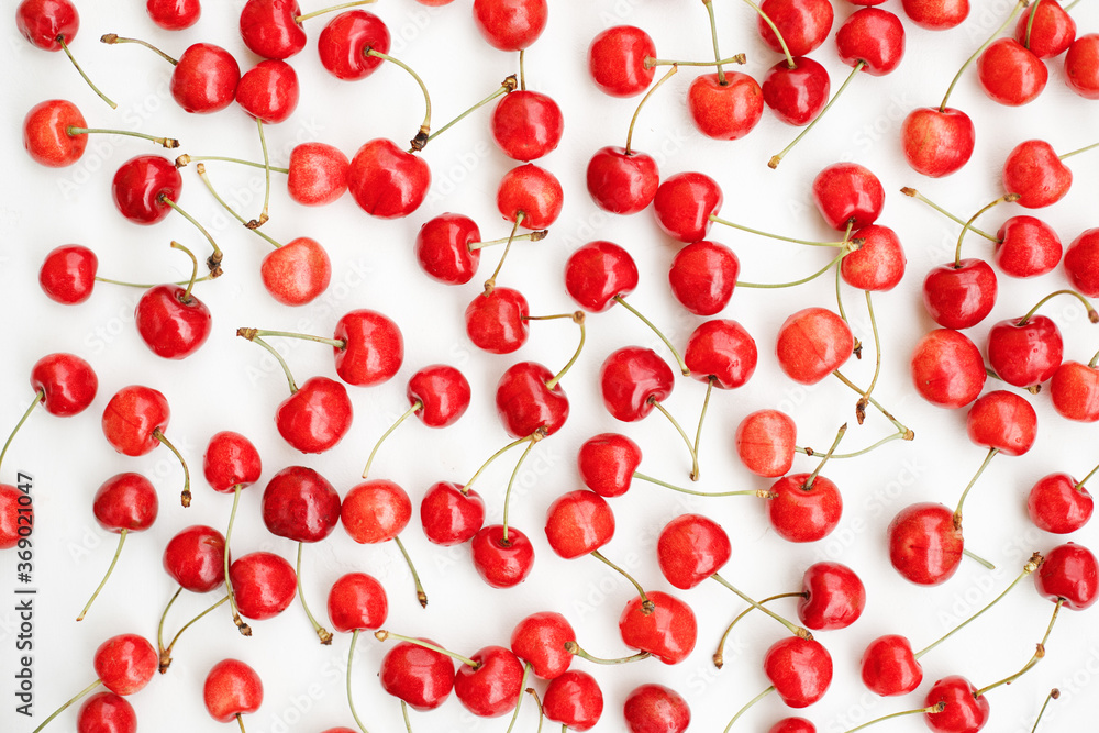 ripe fresh red cherries ripe fresh red cherries
