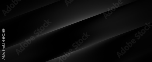 Dark neutral abstract background for wide banner