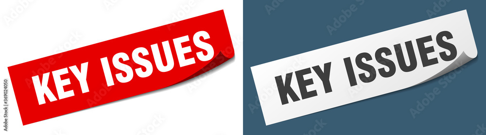 key issues paper peeler sign set. key issues sticker key issues paper peeler sign set. key issues sticker