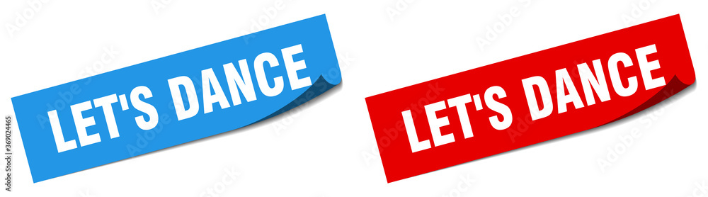let's dance paper peeler sign set. let's dance sticker let's dance paper peeler sign set. let's dance sticker