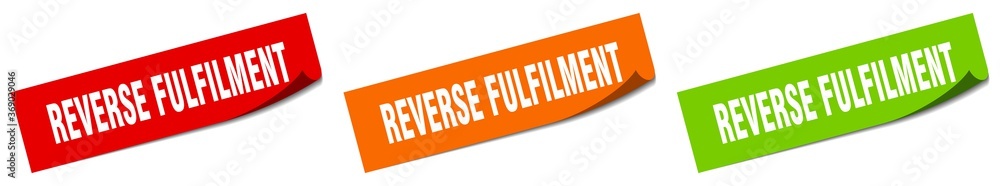 reverse fulfilment paper peeler sign set. reverse fulfilment sticker reverse fulfilment paper peeler sign set. reverse fulfilment sticker