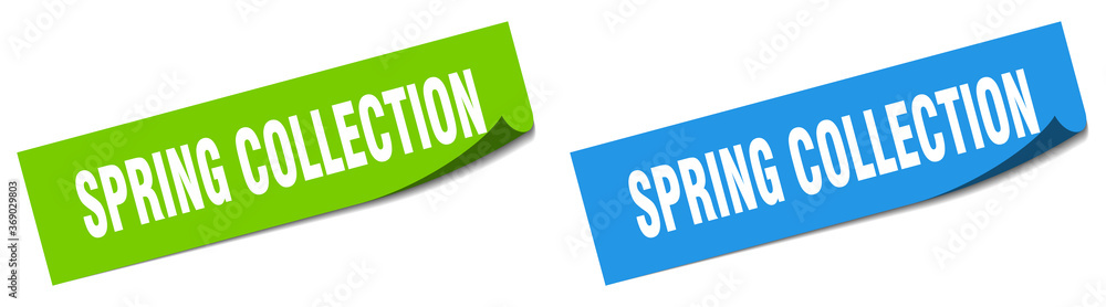 spring collection paper peeler sign set. spring collection sticker spring collection paper peeler sign set. spring collection sticker