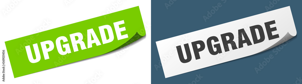 upgrade paper peeler sign set. upgrade sticker upgrade paper peeler sign set. upgrade sticker