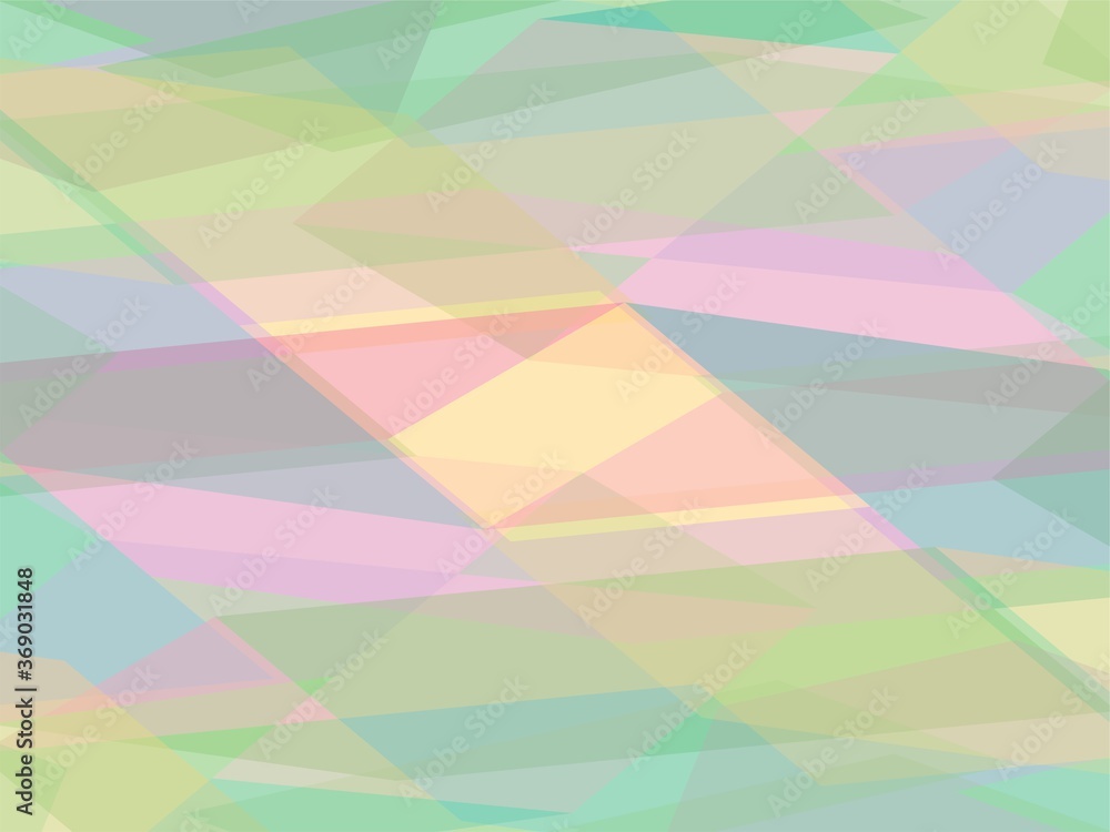 Obraz premium Beautiful of Colorful Green, Pink, Purple and Yellow, Repeated, Abstract, Illustrator Pattern Wallpaper. Image for Printing on Paper, Wallpaper or Background, Covers, Fabrics