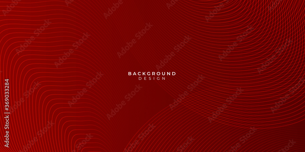 Abstract red vector background with curve wave stripes Abstract red vector background with curve wave stripes