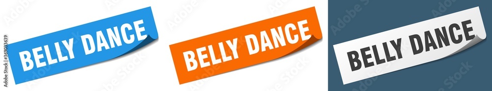 belly dance paper peeler sign set. belly dance sticker belly dance paper peeler sign set. belly dance sticker