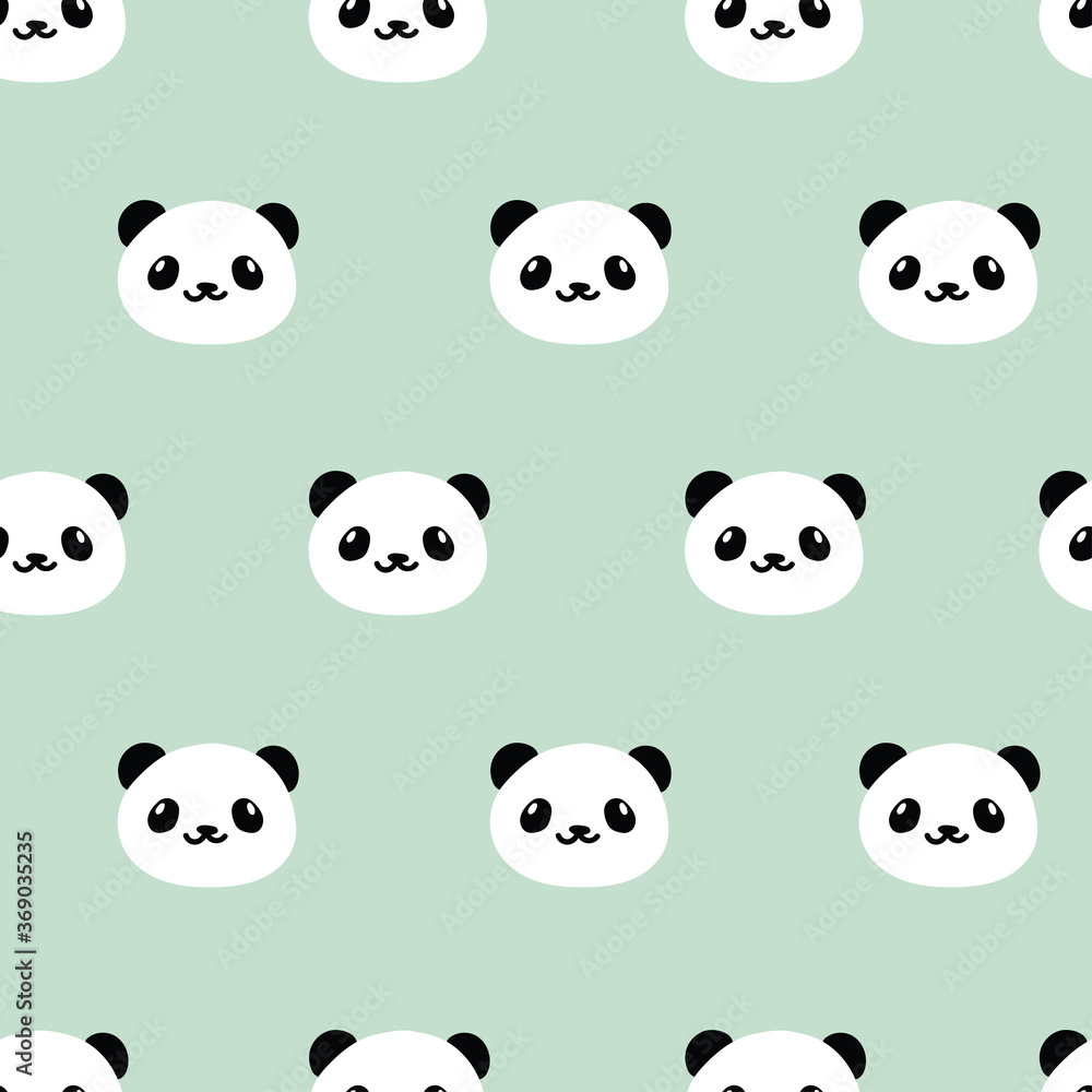 Seamless pattern cute animals. for gift wrapping paper, fabric print, textile, kids stuff