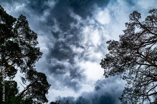 ciel très nuageux avant l'orage-1