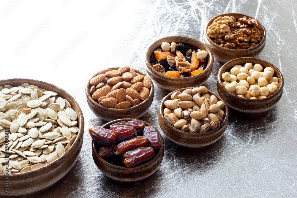 mixed nuts and dried fruits mixed nuts and dried fruits