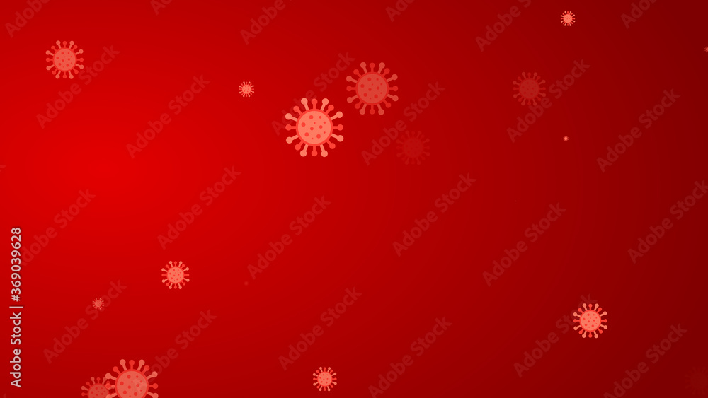 Coronavirus red pattern banner background. Abstract healthcare Illustrations concept COVID-19. Coronavirus red pattern banner background. Abstract healthcare Illustrations concept COVID-19.