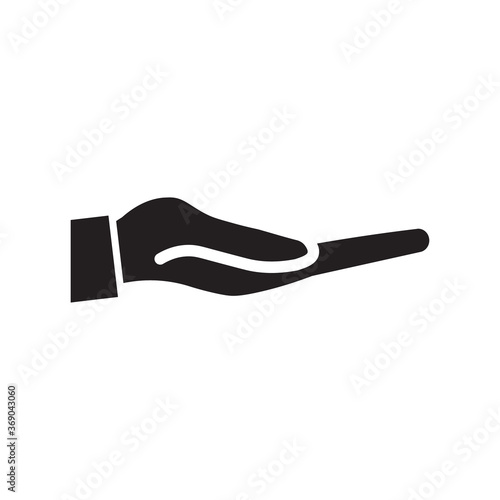 Hand icon vector