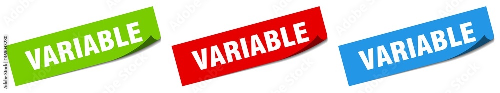 variable paper peeler sign set. variable sticker variable paper peeler sign set. variable sticker