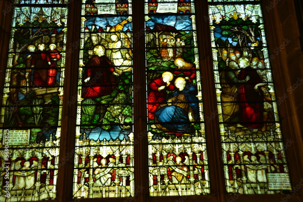 ニューカッスル・アポン・タインのセント・ニコラス大聖堂 Stock Photo Adobe Stock