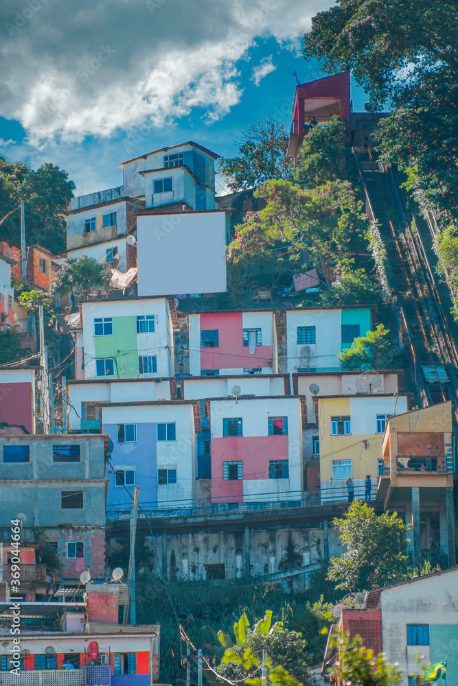 Rio favelas during the COVID-19 pandemic.