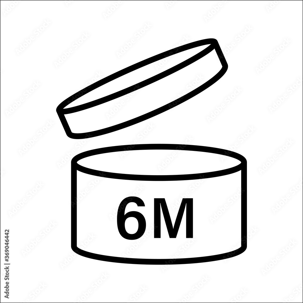 pao symbol shelf life vector icon. cosmetic open period use logo. 3, 6, 12, 24, 36, 3m, 6m, 12m, 24m, 36m month best before product mark. cream eu pack label. isolated white background set pao symbol shelf life vector icon. cosmetic open period use logo. 3, 6, 12, 24, 36, 3m, 6m, 12m, 24m, 36m month best before product mark. cream eu pack label. isolated white background set