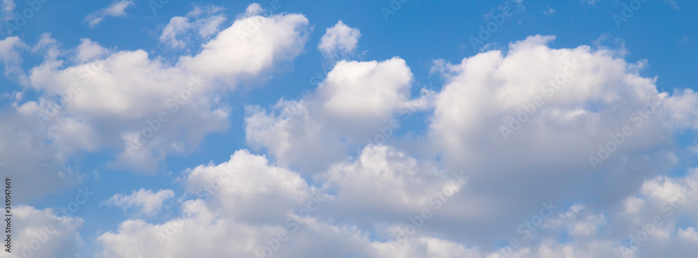 Panorama blue sky and white clouds. Panorama blue sky and white clouds.