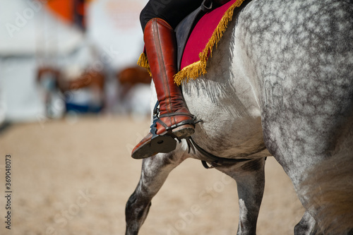 Spanish horse riding