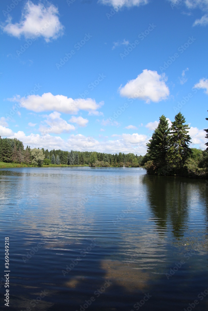Blue Of The Lake, William Hawrelak Park, Edmonton, Alberta Blue Of The Lake, William Hawrelak Park, Edmonton, Alberta