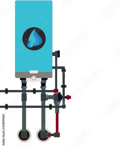 Home gas furnace